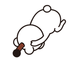 Move! Polar Bear-kun sticker #12722449