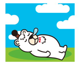 Move! Polar Bear-kun sticker #12722453