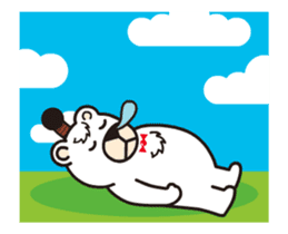Move! Polar Bear-kun sticker #12722453