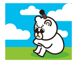 Move! Polar Bear-kun sticker #12722463