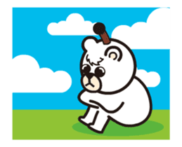 Move! Polar Bear-kun sticker #12722463