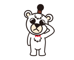 Move! Polar Bear-kun sticker #12722468