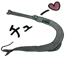 sea fish and river fish sticker sticker #12724451