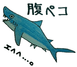 sea fish and river fish sticker sticker #12724470