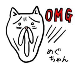 Meguchan cat sticker #12724863