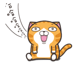 The Haughty Smelly Cat 6(Animated) sticker #12725100