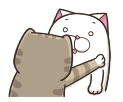 The Haughty Smelly Cat 6(Animated) sticker #12725101