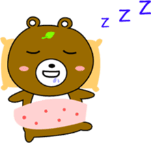 Cute Bear-daily life sticker #12725245