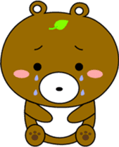 Cute Bear-daily life sticker #12725253