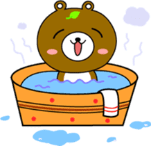 Cute Bear-daily life sticker #12725258