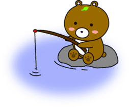 Cute Bear-daily life sticker #12725261