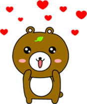 Cute Bear-daily life sticker #12725264