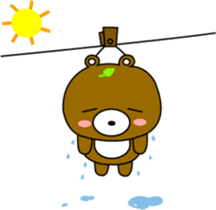 Cute Bear-daily life sticker #12725265