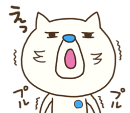 The polka dot cat (Mikawa dialect) sticker #12725842