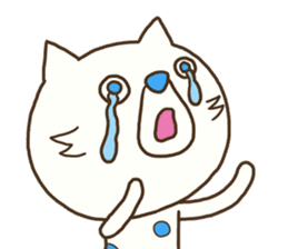 The polka dot cat (Mikawa dialect) sticker #12725859