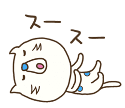 The polka dot cat (Mikawa dialect) sticker #12725865