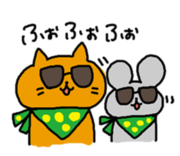 huwahuwa animals 4 sticker #12726350