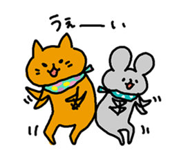 huwahuwa animals 4 sticker #12726360