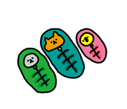 huwahuwa animals 4 sticker #12726382