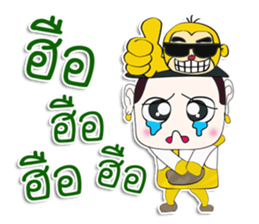 Hello! My name is Tanaka. I love monkey sticker #12726446