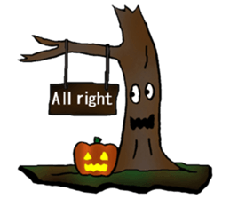 Haunted Forest sticker #12726674