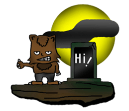 Haunted Forest sticker #12726677