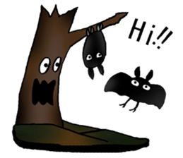 Haunted Forest sticker #12726682