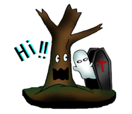 Haunted Forest sticker #12726703