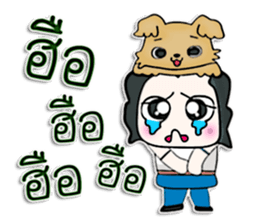 Hello! My name Masaru.^______^ sticker #12726830