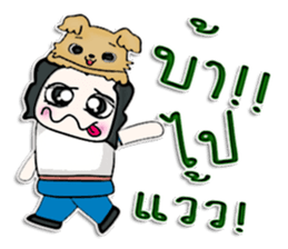 Hello! My name Masaru.^______^ sticker #12726841