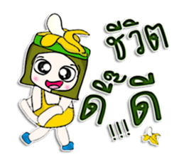 Hi! My name is Masayuki.^___^ sticker #12727099