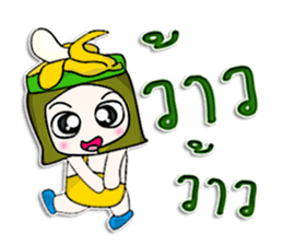 Hi! My name is Masayuki.^___^ sticker #12727127