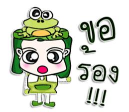 Hello! My name is Kero.^__^ sticker #12727145