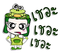 Hello! My name is Kero.^__^ sticker #12727146