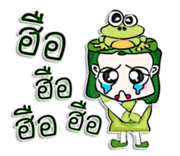 Hello! My name is Kero.^__^ sticker #12727150