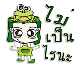 Hello! My name is Kero.^__^ sticker #12727156