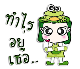 Hello! My name is Kero.^__^ sticker #12727159