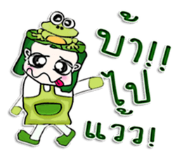 Hello! My name is Kero.^__^ sticker #12727161