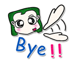 Ha Ha Ha !! My name is Kanaka.^_^ sticker #12727240