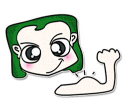 Ha Ha Ha !! My name is Kanaka.^_^ sticker #12727248