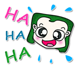 Ha Ha Ha !! My name is Kanaka.^_^ sticker #12727250