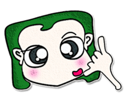 Ha Ha Ha !! My name is Kanaka.^_^ sticker #12727261