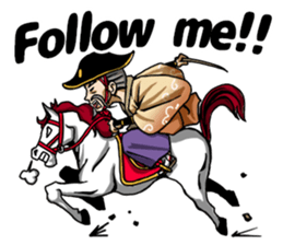 SAMURAI-words in english sticker #12727359