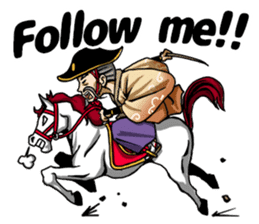 SAMURAI-words in english sticker #12727359