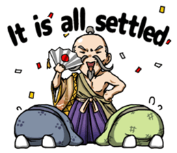 SAMURAI-words in english sticker #12727361