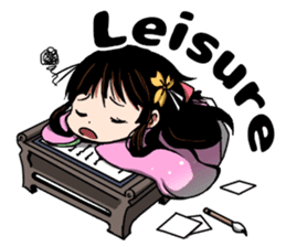 SAMURAI-words in english sticker #12727367