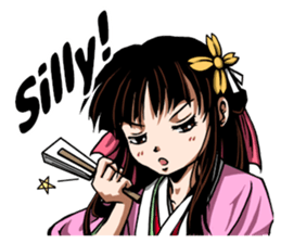 SAMURAI-words in english sticker #12727369