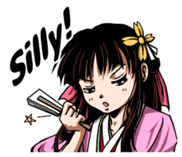 SAMURAI-words in english sticker #12727369