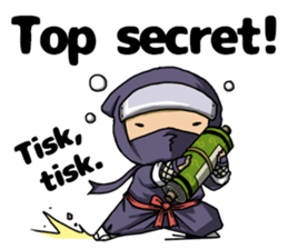 SAMURAI-words in english sticker #12727370