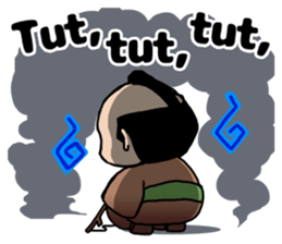 SAMURAI-words in english sticker #12727384